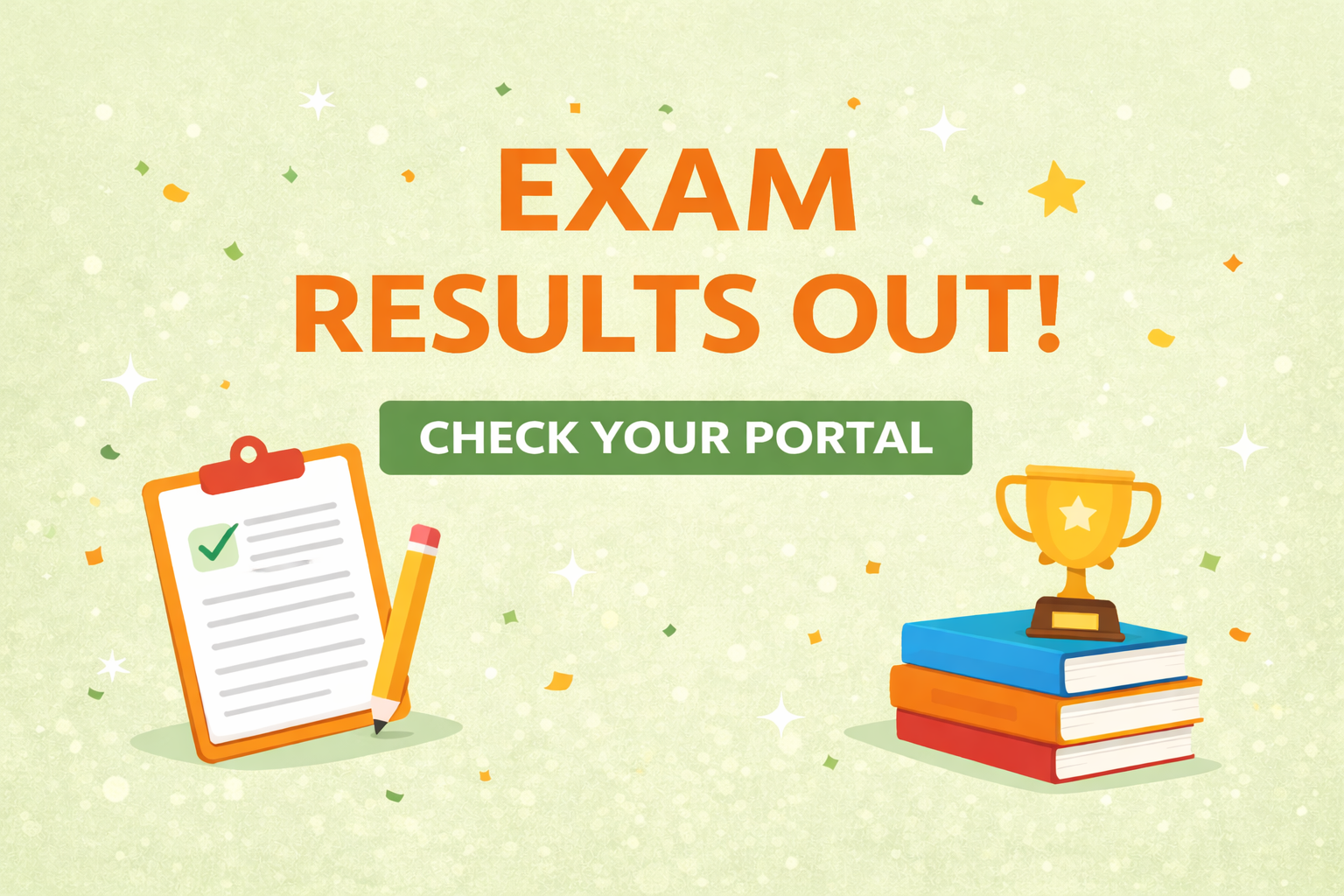 2025/2026 1st Term Examination Results Released!